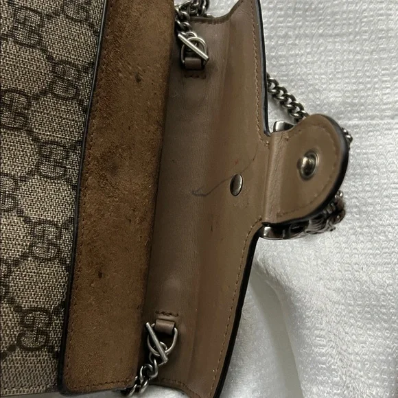 Gucci Dionysus GG Supreme Super Mini Bag in Canvas - Picture 10 of 16